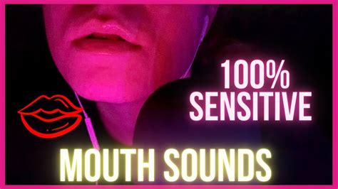 asmr 100 sensitive wet mouth sounds 👄 brain tingles sticky sounds deep sleep youtube