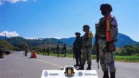 Se Mantienen Operativos De Seguridad En Guerrero Cuadrante Azul