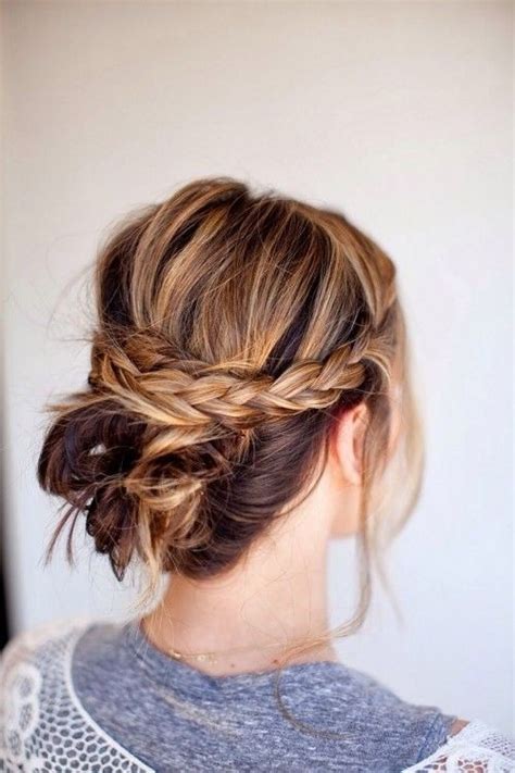 20 Pretty Braided Updo Hairstyles Pop Haircuts