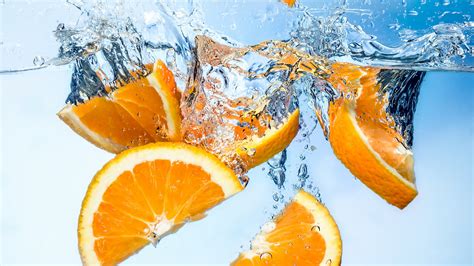 4k Orange Slices Wallpapers High Quality Download Free
