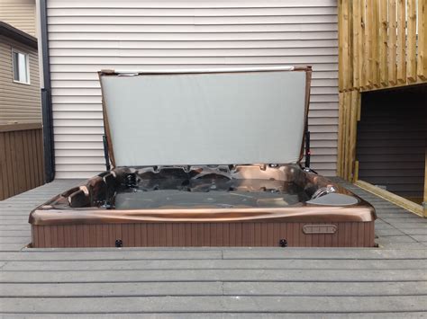 Beachcomber Hot Tub Model 580 Installed In A Deck Hot Tub Deck Design