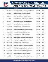 Photos of The Nfl Schedule For This Sunday