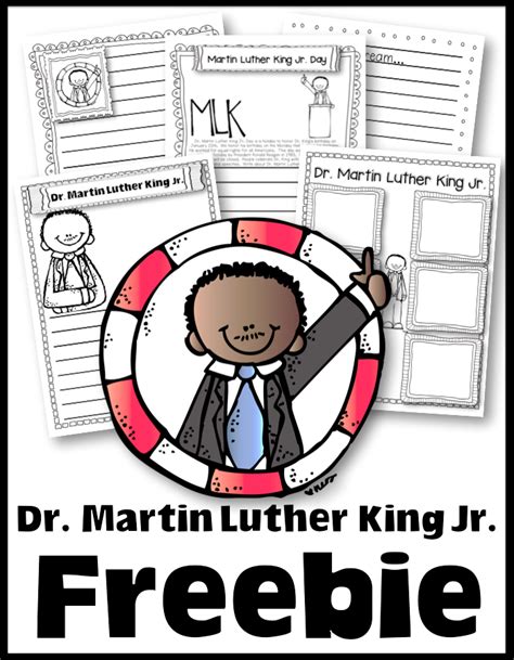 Freebie To Celebrate Dr Martin Luther King Jr Day Martin Luther King Activities Mlk Jr Day