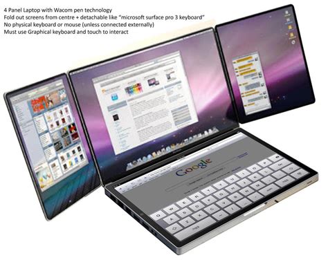 4 Panel Laptop Concept By Tmprojection On Deviantart