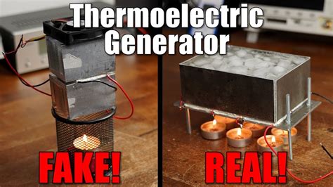 (they will get import errors). Exposing a FAKE Thermoelectric Generator and building a REAL one! - YouTube