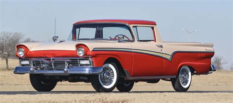 1957 Ford Ranchero Custom Sells For 100000 In Houston Hemmings Daily