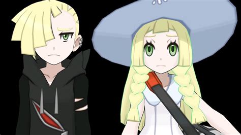 Mmd Pokemon Sun And Moon Lillie And Gladion Are Only Human Youtube