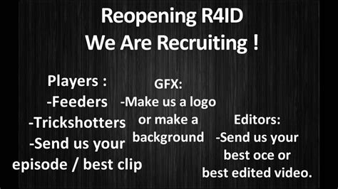 We Are Recruiting Youtube