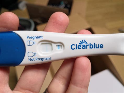 Faint Positive Pregnancy Test Pictures Clear Blue - PregnancyWalls