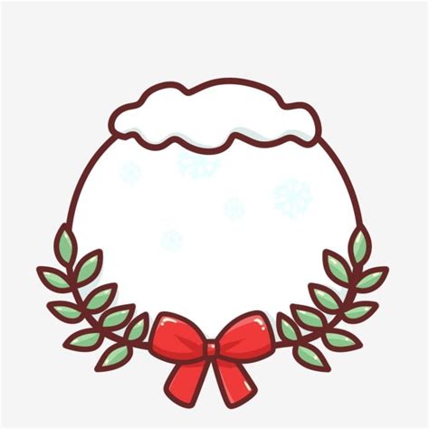 Cute Minimalistic Christmas Hand Drawn Border Header