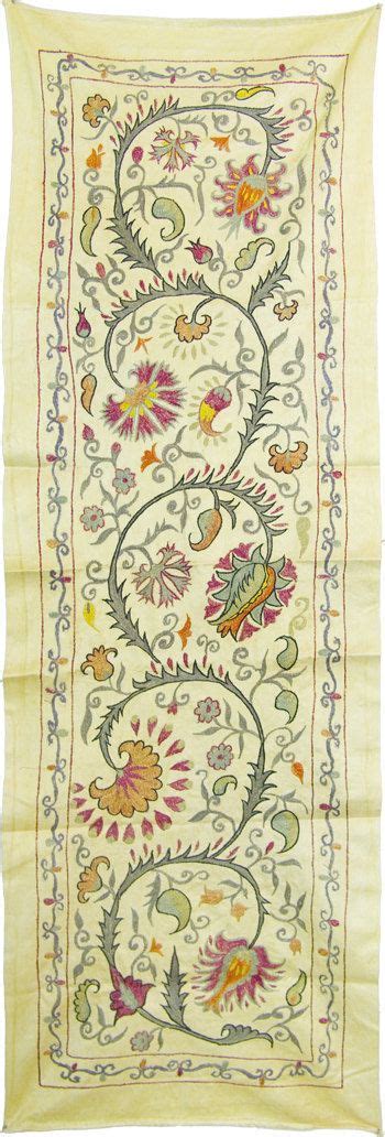 Handmade Silk Suzani Zardevor By Sultanshop Suzani Turkish Textiles Rug Inspiration