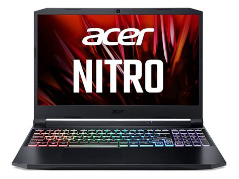 Acer Nitro Gaming Laptop With Th Gen Intel Core Cpu And Geforce Gtx