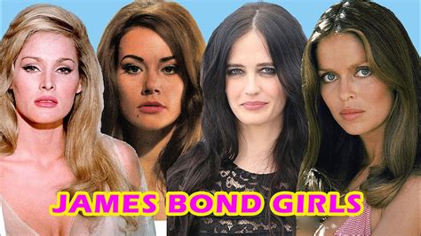 James Bond Girls Then And Now And Name And Age Youtube