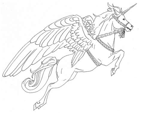 Pegacorn Coloring Pages
