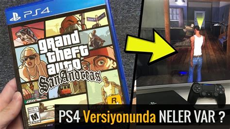 The game textures were originally compressed for the ps2 version, so with the new versions the game looks as it was meant to look. GTA SAN ANDREAS'I PLAYSTATION 4'DE OYNAMAK! - YouTube