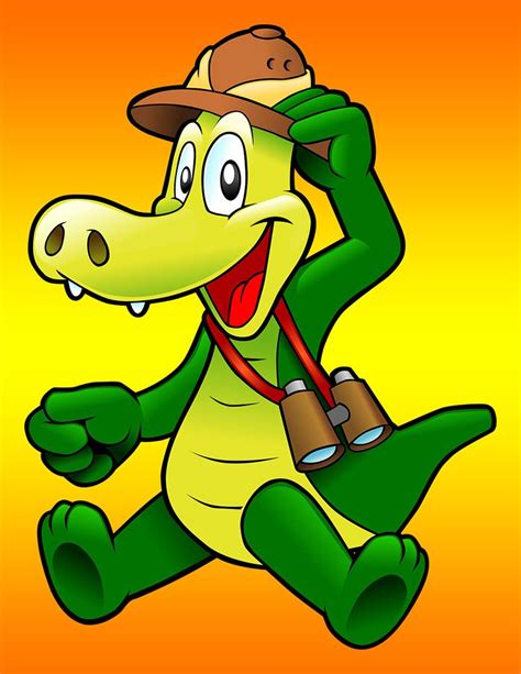 Cartoon Alligator - Free Jigsaw Puzzles Online