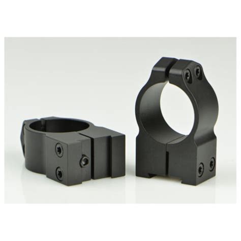 Warne Cz 527 Fixed 16mm Dovetail Rings 1in High Matte 2b1m