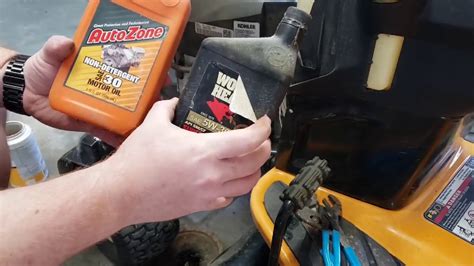 How To Change The Cub Cadet Xt1 Oil And Oil Filter In The Enduro Series