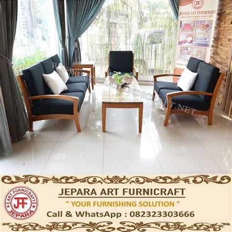 Maybe you would like to learn more about one of these? Set Kursi Tamu Jati Minimalis Elegant | Ide dekorasi rumah ...