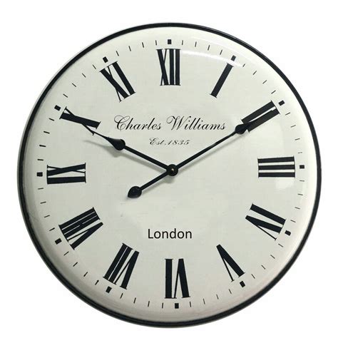 Marathon large digital wall clock 4. Brambly Cottage Blairmore 40cm Silent Wall Clock & Reviews ...