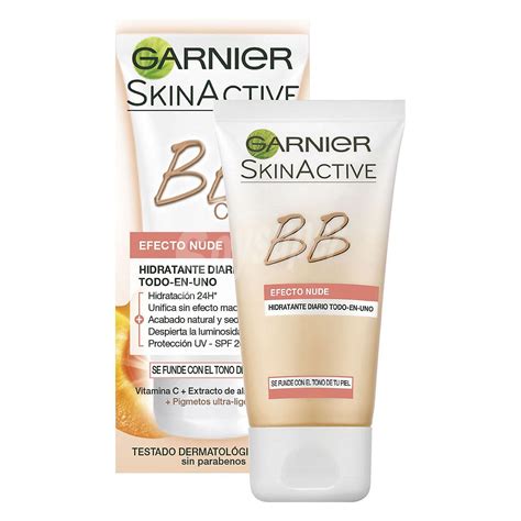Garnier Skin Active Crema Facial Bb Cream Efecto Nude Ml