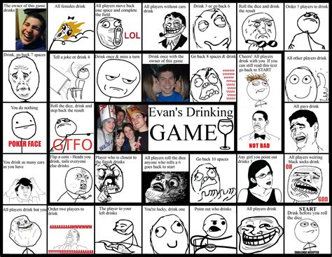 Troll Drinking Game