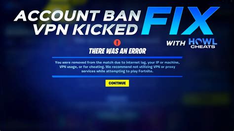 How To Unbanned From Fortnite Or Fix Vpn Kick Error Youtube