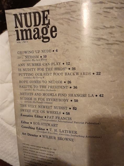 Vintage Magazine Lot Of Magazines Nude Image Nudist Popular Nudism Playbabe EBay