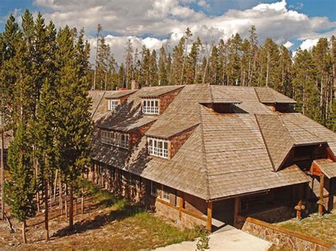 Canyon Lodge And Cabins Inside The Park In Yellowstone National Park