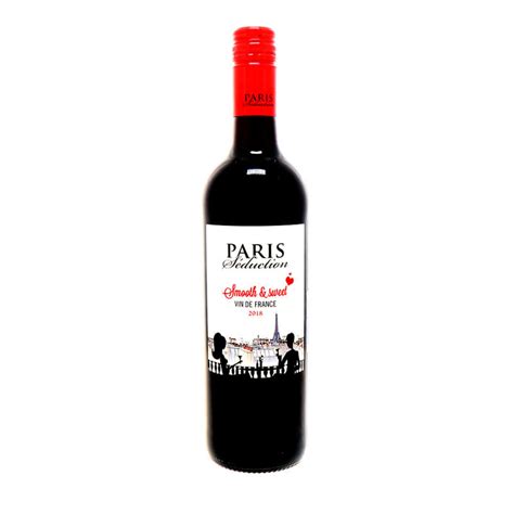 vino tinto paris seduction smoothandsweet 2018 750 ml