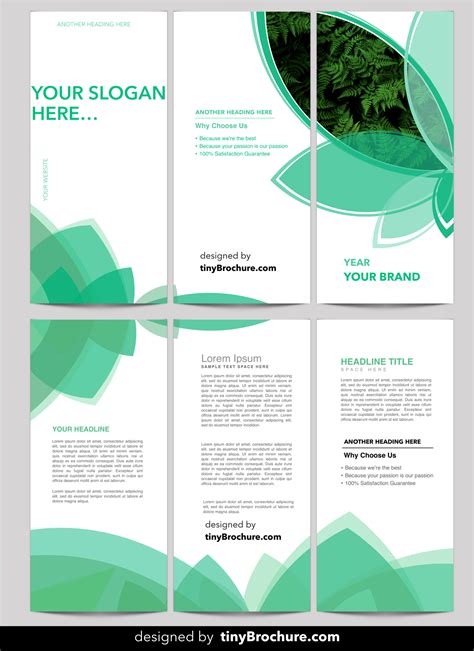 3 Fold Pamphlet Template Microsoft Word