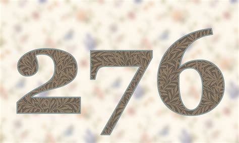 276 — двести семьдесят шесть натуральное четное число в ряду
