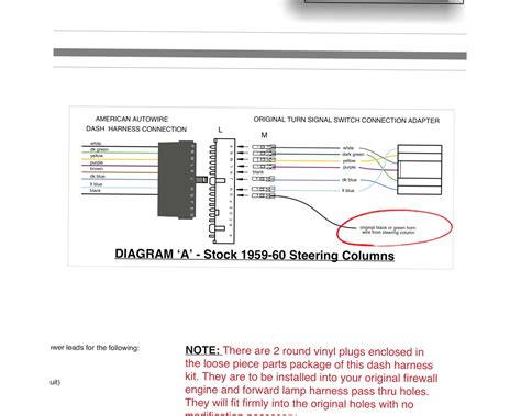 Color Code Gm Steering Column Wiring Diagram Wiring Harness Diagram