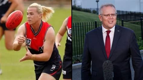 Transgender Footballer Hannah Mouncey Slams Scott Morrison For Backing Ban Of Trans Athletes In