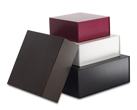 Leatherette Magnetic Collapsible Keepsake Box 8x8x3