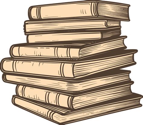 Ai Generated Book Stack Clipart Design Illustration 39397863 Png