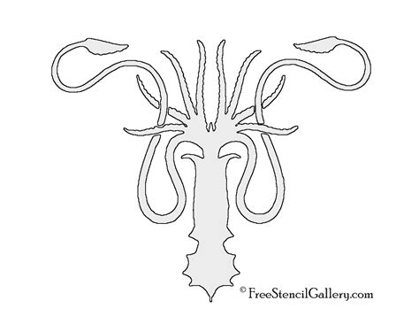 15 things you didn t know about house greyjoy screenrant. Game of Thrones - House Greyjoy Sigil Stencil | Free ...