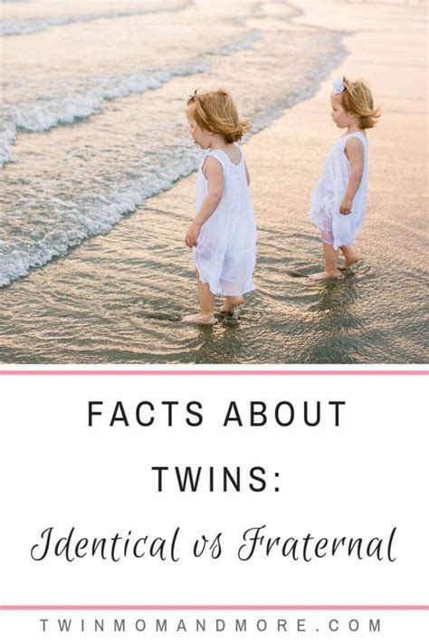 identical vs fraternal twins how to tell the difference and facts about twins twins