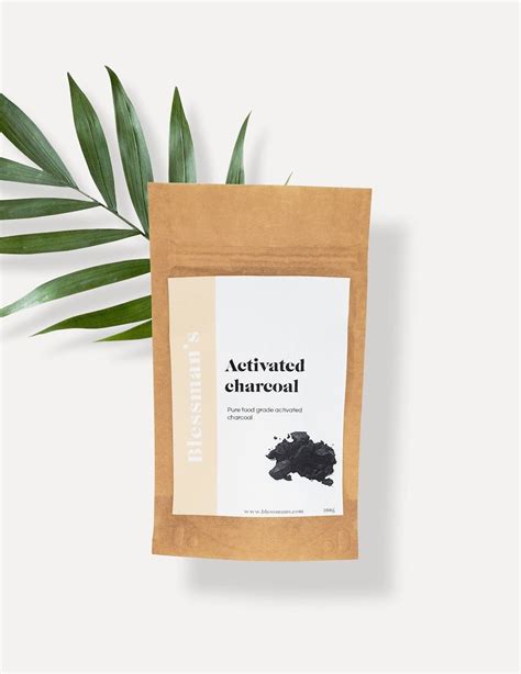 Natural Activated Charcoal Powder 100 Pure Natural Food Etsy