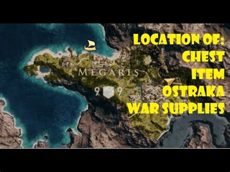 Assassin S Creed Odyssey All Chest Item And Ostraka Locations In