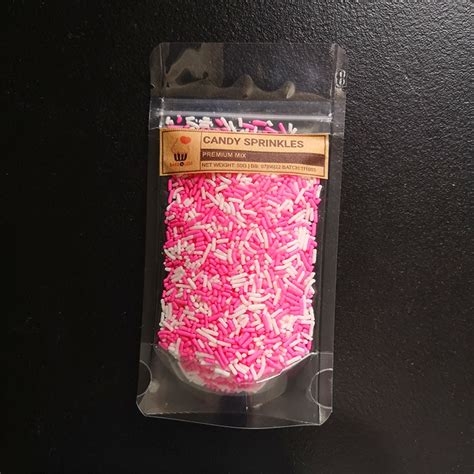 Valentines Vermicelli Candy Sprinkles Mixes 50g Vermicelli Sprinkles Mix Edible Decor