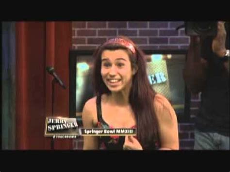 Real people, real stories, and real consequences! Springer Bowl MMXIII (The Jerry Springer Show) - YouTube