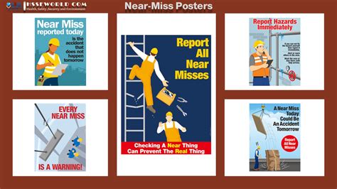 Near Miss Reporting And Posters Hsse World