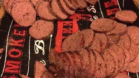 Slice and eat as lunchmeat, or serve on a tray with crackers and cheese. Homemade Salami | Recipe | Homemade salami recipe, Salami recipes, Homemade