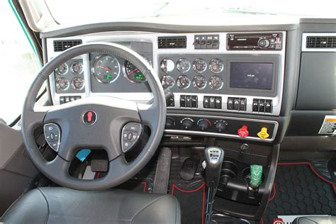 2017 Kenworth W900 L Truck Interior Semi Trucks Interior Kenworth