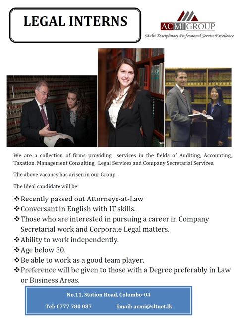 Legal Interns