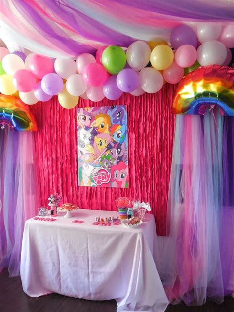 If you're lacking inspiration, pick a theme to help you choose decorations. This Home of Ours - with a Jewish twist: My little pony ...