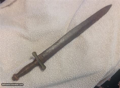 Confederate Foot Artillery Sword Ej Johnston Macon Ga Authentic