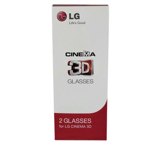 Lg Ag F310 Cinema 3d Glasses Black For Sale Online Ebay