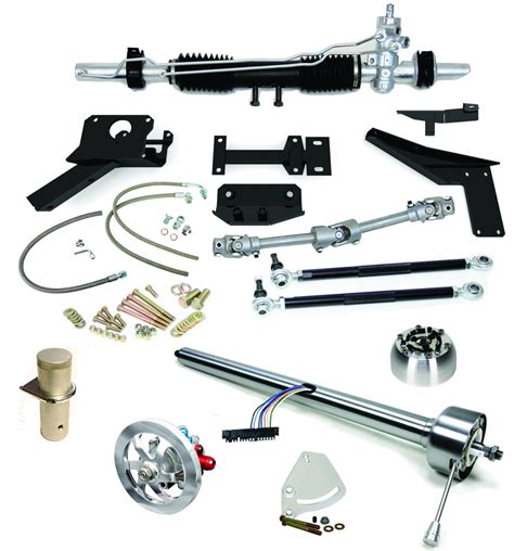 1953 1962 Corvette Steeroids Rack And Pinion Conversion Kit With Column
